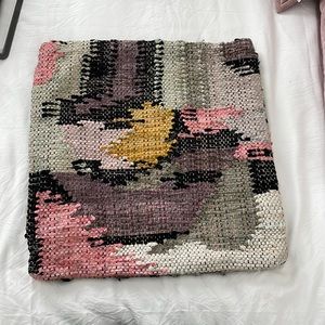 20x20 pillow cover.ANTHRO-multi color, great condition